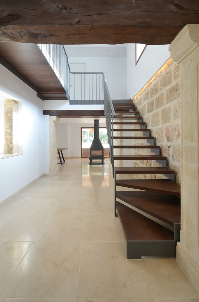 WS stairs tosca stone